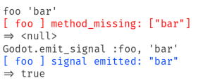Emitting signals
