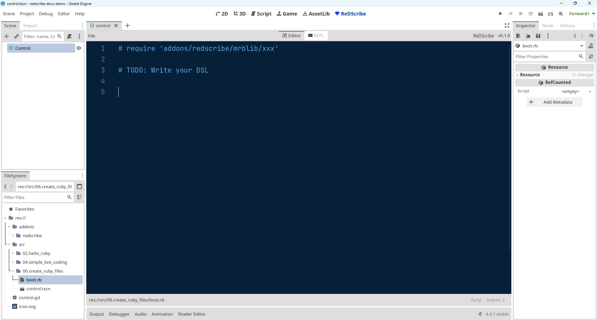 Opening a Ruby file